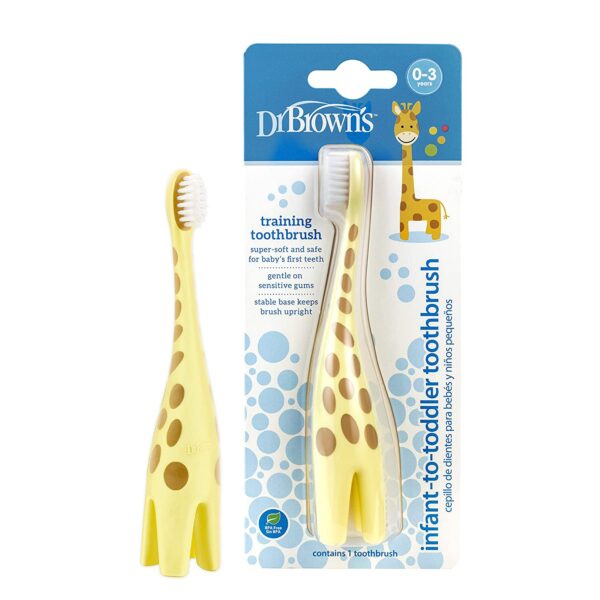 Dr. Brown's Infant-to-Toddler Toothbrush, Giraffe