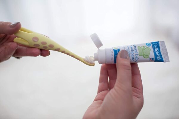 Dr. Brown's Infant-to-Toddler Toothbrush, Giraffe - Image 2