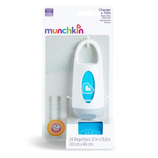 Munchkin Arm & Hammer Diaper Bag Dispenser, Colors May Vary - Image 7