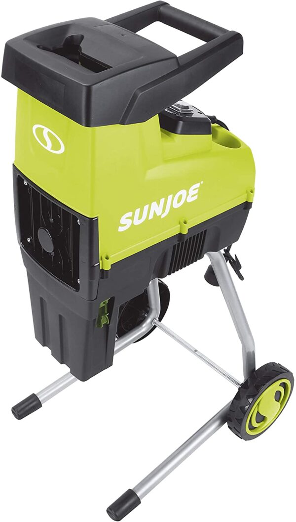 Sun Joe CJ603E 15-Amp 1.7-Inch Cutting Diameter Electric Silent Wood Chipper/Shredder, green - Image 3