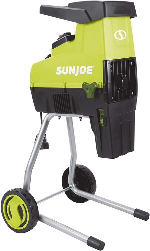 Sun Joe CJ603E 15-Amp 1.7-Inch Cutting Diameter Electric Silent Wood Chipper/Shredder, green - Image 5