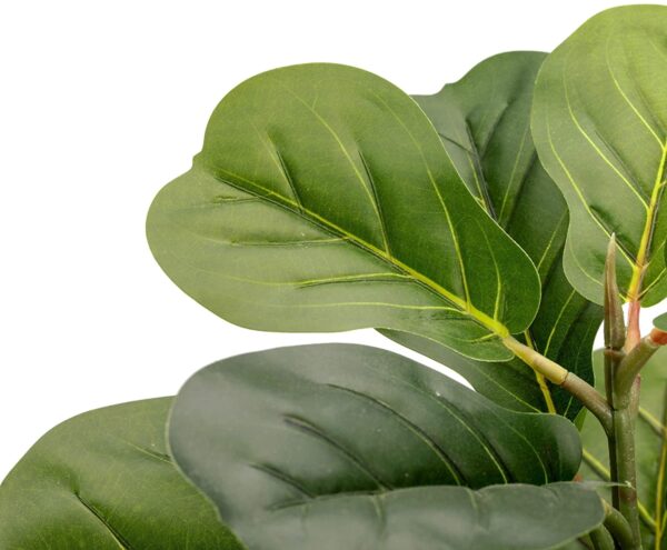 Velener 22" Artificial Plant Fiddle Leaf Tree for Indoor Home D?cor - Image 6