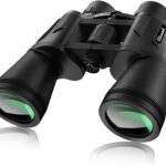 Binoculars 20x50, HD Professional/Waterproof Binoculars with Low Light Night Vision, Durable & Clear BAK4 Prism FMC Lens Binoculars. Suitable for Outdoor Sports and Concert, Bird Watching.