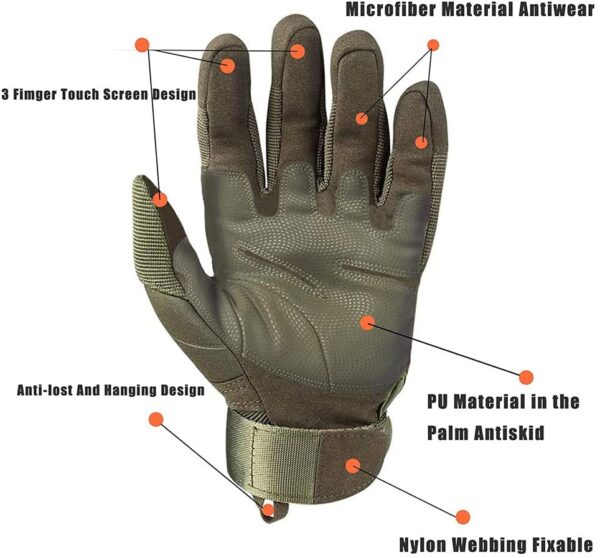 XinGung Motorbike Full Finger Gloves for Motorcycle Cycling Climbing Hiking Hunting Outdoor Sports Gear Glove - Image 5