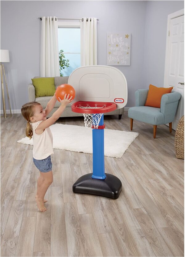 Little Tikes Easy Score Basketball Set, Blue, 3 Balls - Amazon Exclusive - Image 3