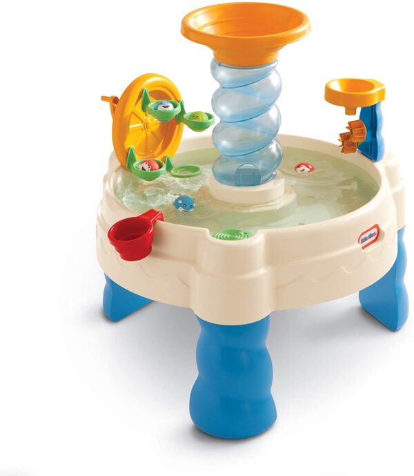 Little Tikes Spiralin' Seas Waterpark Play Table, Multicolor