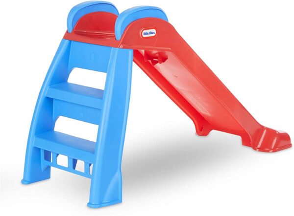 Little Tikes First Slide Toddler Slide, Easy Set Up Playset for Indoor Outdoor Backyard, Easy to Store, Safe Toy for Toddler, Slip And Slide For Kids (Red/Blue) - Image 4