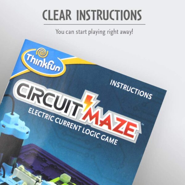 ThinkFun Circuit Maze Electric Current Brain Game and STEM Toy for Boys and Girls Age 8 and Up - Toy of the Year Finalist, Teaches Players about Circuitry through Fun Gameplay - Image 5