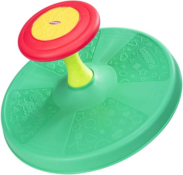 Playskool Sit ?n Spin Classic Spinning Activity Toy for Toddlers Ages Over 18 Months (Amazon Exclusive),Multicolor