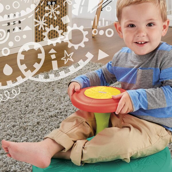 Playskool Sit ?n Spin Classic Spinning Activity Toy for Toddlers Ages Over 18 Months (Amazon Exclusive),Multicolor - Image 6