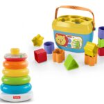 Fisher-Price Rock-a-Stack and Baby's First Blocks Bundle [Amazon Exclusive]