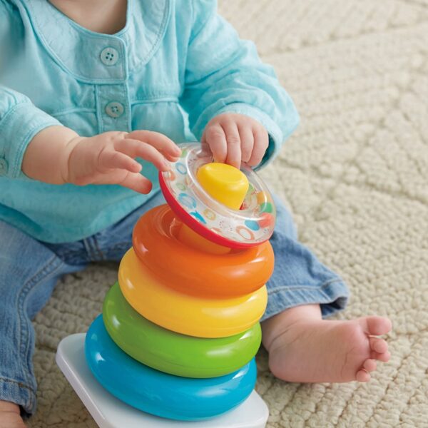 Fisher-Price Rock-a-Stack and Baby's First Blocks Bundle [Amazon Exclusive] - Image 7