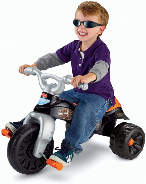 Fisher-Price Harley-Davidson Tough Trike , Black - Image 3