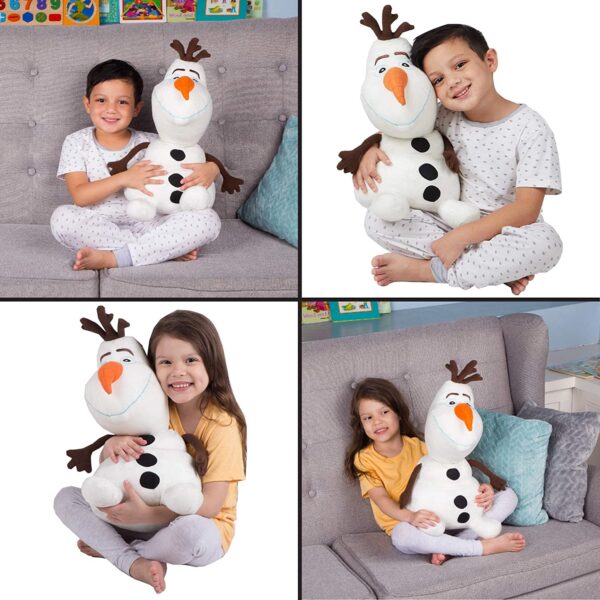 Franco Kids Bedding Super Soft Plush Snuggle Cuddle Pillow, One Size, Disney Frozen 2 Olaf - Image 5