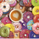 Jigsaw Puzzles, for Kids? Adults, Families 1000 Piece Puzzle Paintings Jigsaw 1000 Piece Puzzle (Donuts)