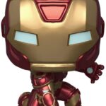 Funko Pop! Marvel: Avengers Game - Iron Man (Stark Tech Suit), Multicolor