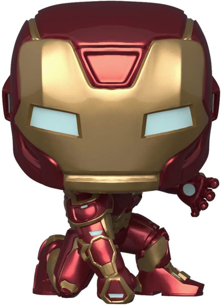 Funko Pop! Marvel: Avengers Game - Iron Man (Stark Tech Suit), Multicolor